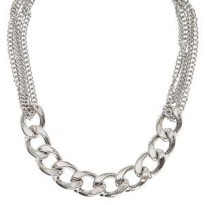 Jewelry - Silver toned chain choker Jewelry - Silver toned chain choker
